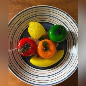 Vintage Murano Glass Fruit